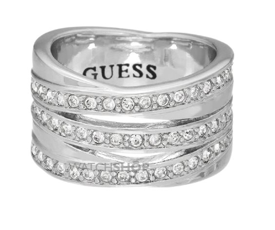 Oiritaly Anneau Femme Guess UBR51428 52 Acier